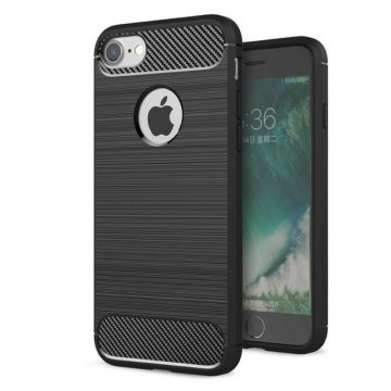 OEM CARBON etui za IPHONE 6/6S črn