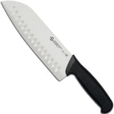 Ambrogio Sanelli Santoku nož z kulnim brušenjem za sekljanje SUPRA dolžina 200/340 mm