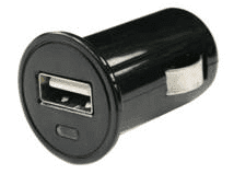 Pama AVTOPOLNILEC 12/24V univerzalni črn z izhodom USB 1 A (USBMSCBK)