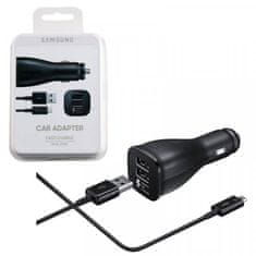 Samsung AVTOPOLNILEC EP-LN920BBE + MicroUSB kabel - Fast Charge - EU blister
