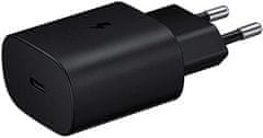 Samsung HIŠNI POLNILEC EP-TA800XBE Super Fast Charge (Type C) in podatkovni kabel EP-DA905BBE (Type C - Type C) - črn (bulk)