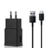 Samsung HIŠNI POLNILEC EP-TA200BBE 15W z USB Type C EP-DG970BBE - črn