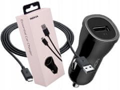 Nokia Avtopolnilec DC-110 z micro USB kablom