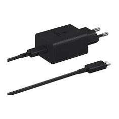 Samsung Hišni polnilec Super Fast Charge EP-T4510XBE 45W + kabel EP-DN975BBE TYPE C črn - original