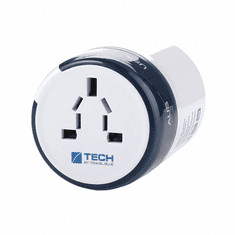 Tech+ Univerzalni HIŠNI POLNILEC 220V + 2x USB 2.1A - SVETOVNI HIŠNI POLNILEC - ADAPTER / PRETVORNIK