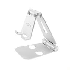 FIXED Namizno stojalo Frame PHONE za mobilne telefone, aluminijasto srebrno