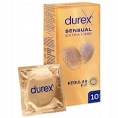 shumee Kondomi Sensual Extra Lube z dodatnim lubrikantom 10 kos