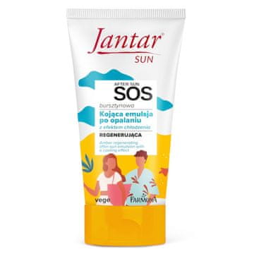 shumee Jantar Sun jantarna pomirjujoča emulzija po sončenju s hladilnim učinkom 150 ml