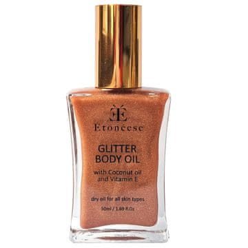 shumee Suho olje za telo z zlatimi delci Tan 50ml