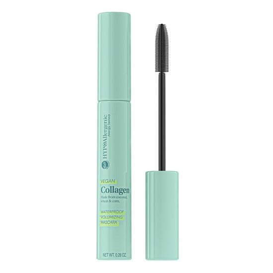 shumee Hypoallergenic Vegan Collagen Waterproof Volumizing Mascara vodoodporna maskara z veganskim kolagenom črna 8 g