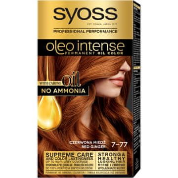 shumee Oleo Intense obstojna barva za lase z olji 7-77 Red Copper