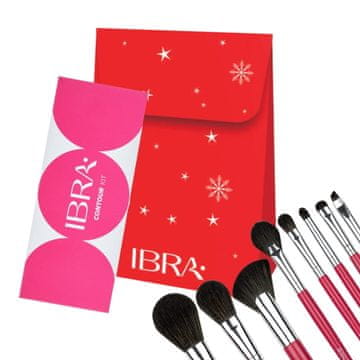 shumee Set čopičev za ličenje Candy Cane + paleta za oblikovanje obraza