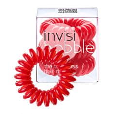 shumee Traceless Hair Ring trakovi za lase Raspberry Red 3 kosi