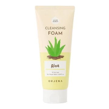 shumee Čistilna pena Aloe pomirjujoča in vlažilna čistilna pena za obraz 180 ml
