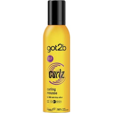 shumee Curlz Curling Mousse pena za kodraste lase 250 ml