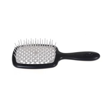 shumee Superbrush frizerska krtača za razčesavanje las, črne in sive