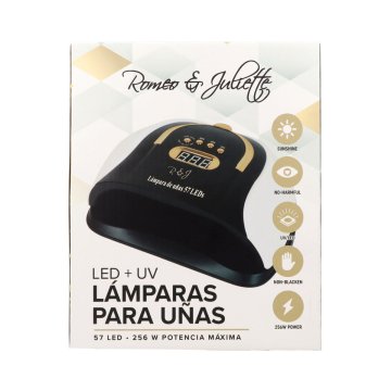 Albi Pro LED UV Lučka za Nohte Albi Pro 256 w Črna