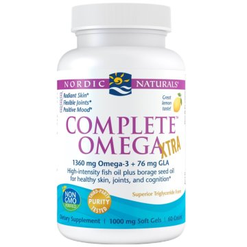 Nordic Naturals Popolno prehransko dopolnilo Omega Xtra 60 kapsul
