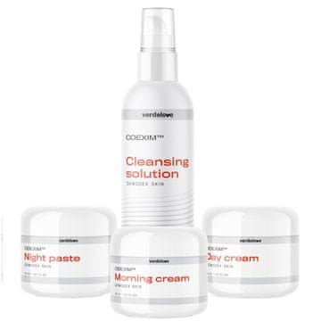 shumee Komplet čistilne tekočine 150 ml + jutranja krema 30 ml + dnevna krema 30 ml + nočna pasta 30 ml