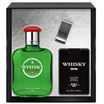 shumee Whisky Origin set toaletna voda v pršilu 100 ml + toaletna voda v pršilu 20 ml + sponka za bankovce