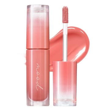shumee Ink Mood Glowy Tint sijaj za ustnice 02 Coral Influencer 4 g