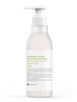 shumee Moisturizing Body Milk vlažilno mleko za telo Argan and Aloe 250ml