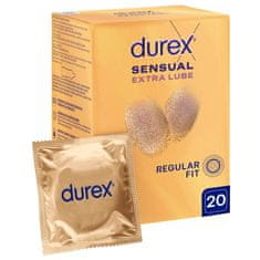 shumee Kondomi Sensual Extra Lube z dodatnim lubrikantom 20 kos