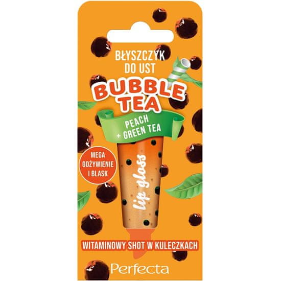 shumee Bubble Tea lip gloss Peach + Green Tea 10g