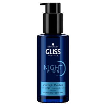 shumee Night Elixir Moisture vlažilna nočna nega brez izpiranja za normalne in suhe lase 100 ml