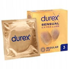 shumee Kondomi Sensual Extra Lube z dodatnim lubrikantom, 3 kos