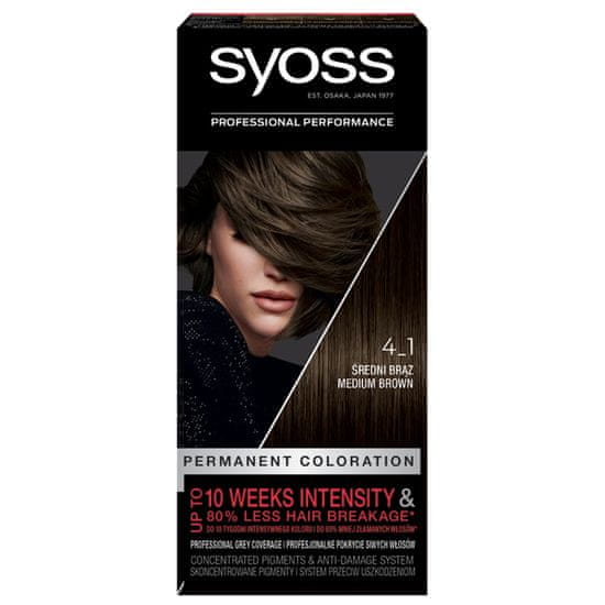 shumee Trajna barvna barva za lase Permanent Colouration 4_1 Medium Brown
