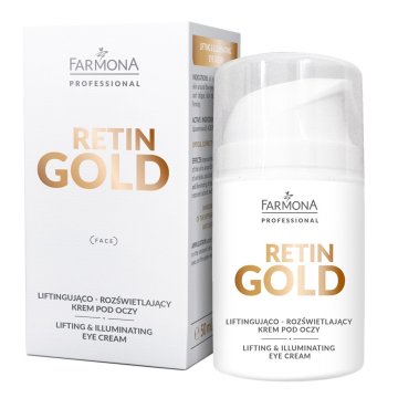 shumee Retin Gold lifting in posvetlitvena krema za oči 50 ml
