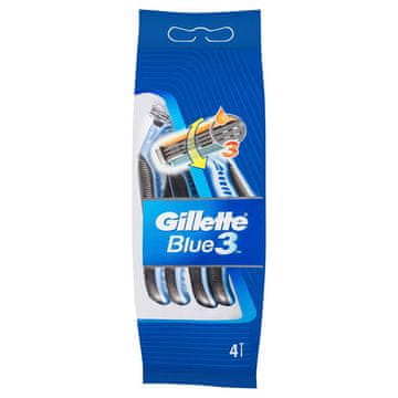 shumee Moške britvice za enkratno uporabo Blue 3, 4 kos