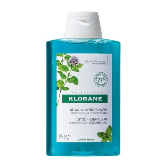 shumee Detox Shampoo šampon z organsko vodno meto 200 ml