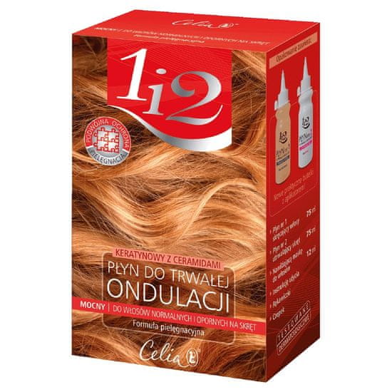 shumee Celia 1i2 keratinska tekočina za trajne valove z močnimi ceramidi 160 ml