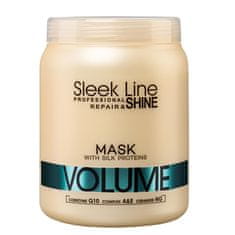 shumee Sleek Line Repair Volume Mask maska za lase s svilo za povečanje volumna 1000 ml