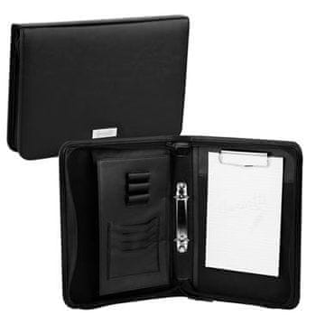 EASY Guriatti CLASSIC Poslovna diplomatska torba z zadrgo, A5, črna