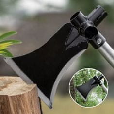 HOME & MARKER® Vrtno orodje z nastavljivimi položaji ročajev, sekira, motika, srp ali lopata 3 v 1 | VERSAX