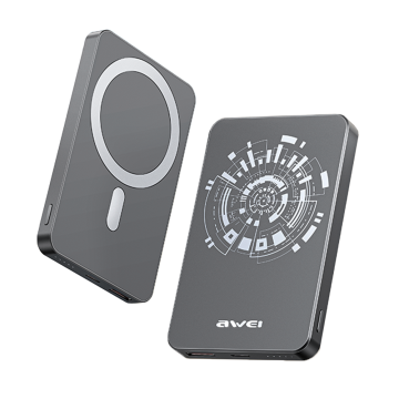 Awei P113K 10 000 mAh, brezžična, 15 W, powerbank