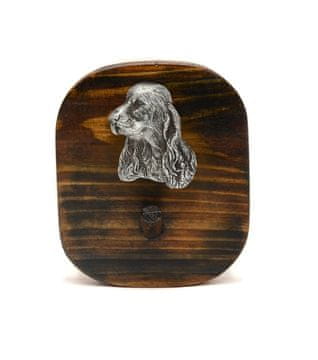 Artdog Angleški koker španjel - obešalnik za povodec, obešalnik za pasje medalje, obešalnik za ključe znamke Art-Dog