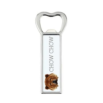 Artdog Chow Chow - odpirač za steklenice s fotografijo in napisom za pivo Art-Dog