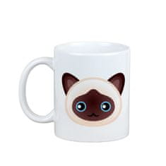 Artdog Birman - skodelica z grafiko in napisom znamke Art-Dog