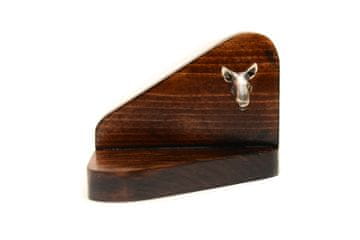 Artdog Bull Terrier, Bull Terrier I - lesen svečnik s psom, stojalo za čajne svečke, pasji spomenik Art-Dog