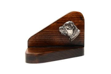 Artdog Staffordshire Bull Terrier, Staffik, Staffi II - lesen svečnik s psom, stojalo za čajne svečke, pasji spomenik Art-Dog