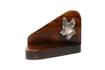 Artdog Basenji, Basenji, Kongo Dog - lesen svečnik s psom, stojalo za čajne svečke, spomin na psa by Art-Dog