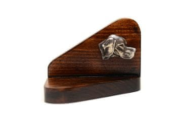 Artdog Kazalec - lesen svečnik s psom, stojalo za čajne svečke, pasji spomenik Art-Dog