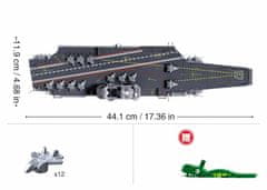 Sluban Model Bricks M38-B1210 Letalonosilka Shandong