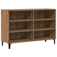 Vidaxl Komoda artisan hrast 103,5x35x70 cm inženirski les
