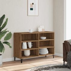Vidaxl Komoda artisan hrast 103,5x35x70 cm inženirski les