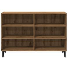 Vidaxl Komoda artisan hrast 103,5x35x70 cm inženirski les